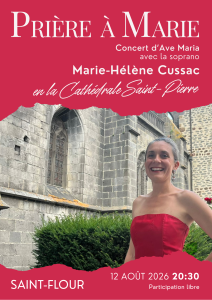 Marie-Helene Cussac soprano concert Ave Maria