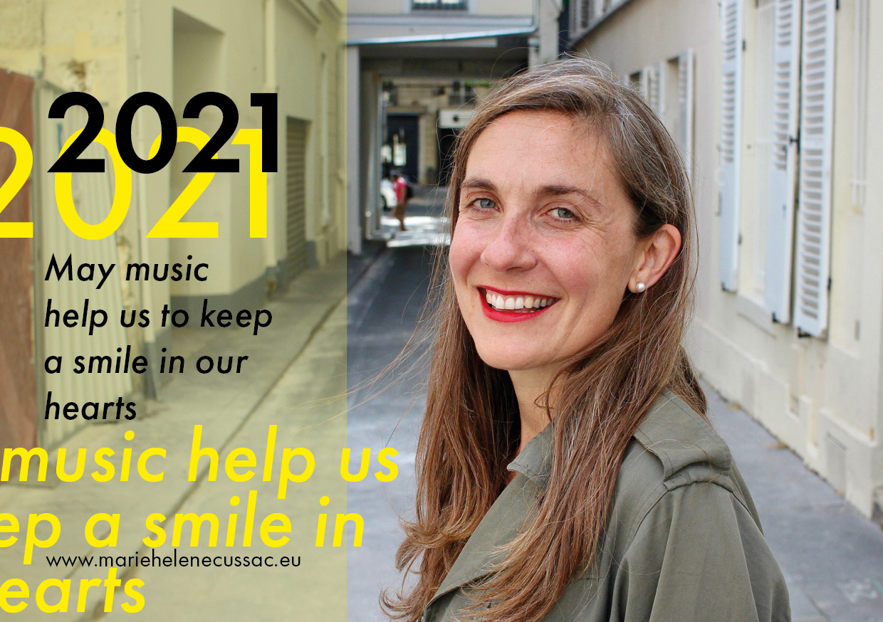 Marie-Helene Cussac Best Wishes 2021