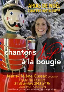 marie-helene cussac soprano concert de noel