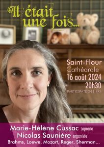 Marie-Helene Cussac soprano concert 